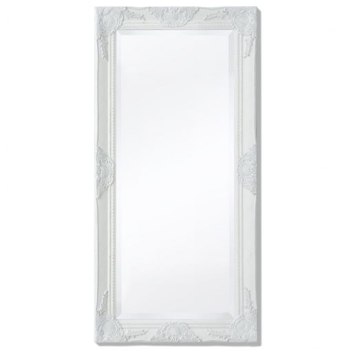 Espelho de parede, estilo barroco, 100x50 cm, branco - Image 5
