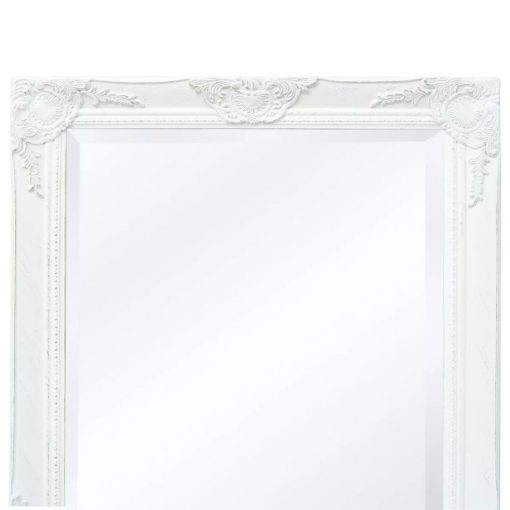 Espelho de parede, estilo barroco, 100x50 cm, branco - Image 8