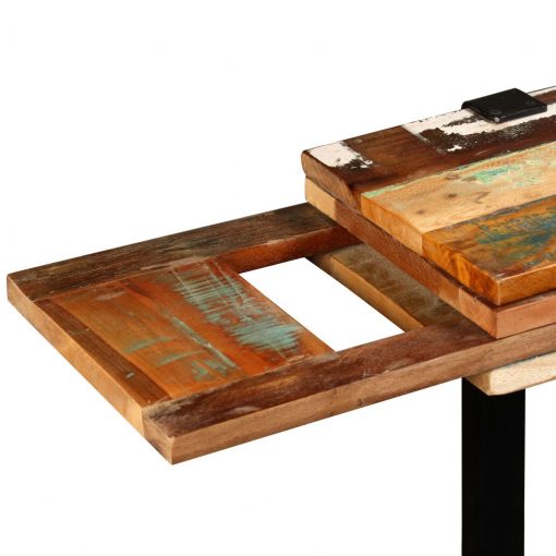 Mesa consola ajustável em madeira maciça recuperada - Image 9
