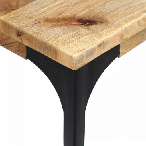 Mesa de apoio, madeira de manga 120 x 35 x 76 cm - Image 7