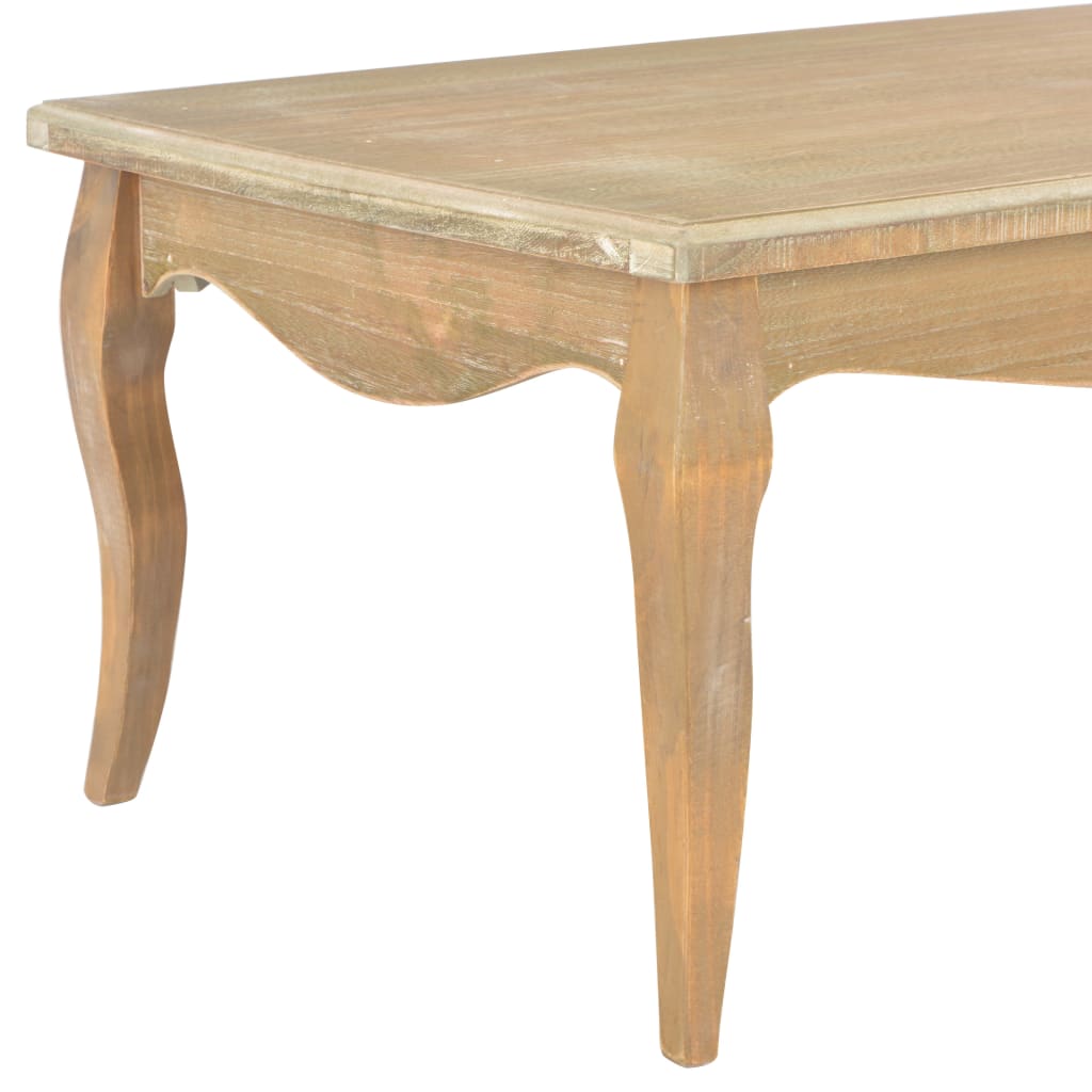 Mesa de centro 110x60x40 cm madeira de pinho maciça Art