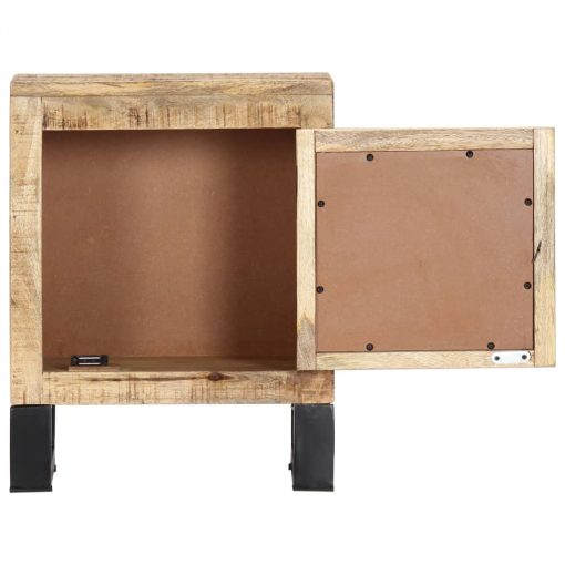 Mesa de cabeceira 40x30x50 cm madeira de mangueira maciça - Image 4