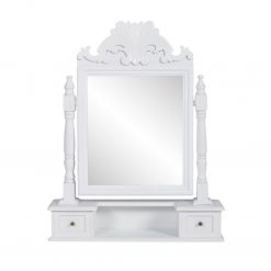 Mesa toucador de maquilhagem com espelho quadrado MDF - Toucadores