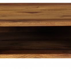 Secretária em madeira de sheesham maciça 110x55x76 cm