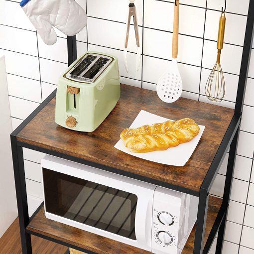 Estante de Cozinha Estilo Industrial 84 x 40 x 170 cm - Image 5