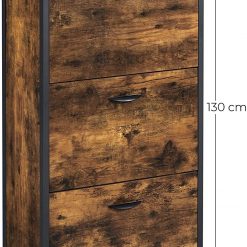 Sapateira com 3 portas 60 x 30 x 130 cm