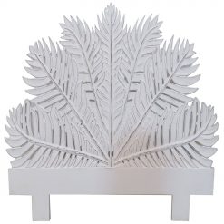 Cabeceira de Cama  MDF Branco (150 x 3 x 150 cm)