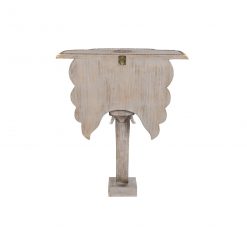 Consola Elefante Latão Madeira de mangueira (80 x 30 x 96 cm)