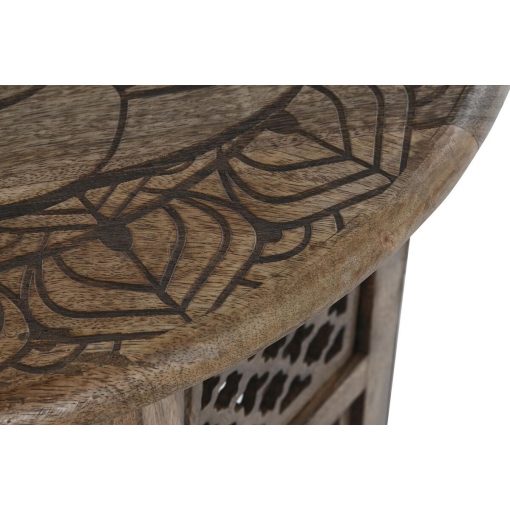 Mesa de apoio Castanho Madeira de mangueira (54 x 54 x 53 cm)