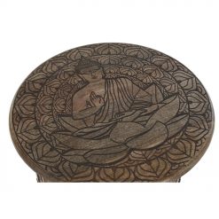 Mesa de apoio Castanho Madeira de mangueira (54 x 54 x 53 cm)
