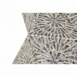 Mesa de apoio Cinzento Bege Madrepérola Moderno (34 x 34 x 45 cm)