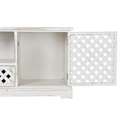 Móvel de TV Branco Abeto (140 x 54 x 40 cm)