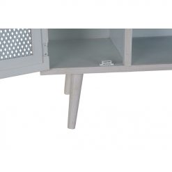 Móvel de TV Branco Madeira MDF (110 x 61 x 41 cm)