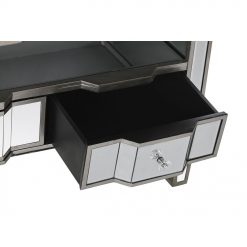 Móvel de TV Prateado Espelho MDF (112 x 50 x 45 cm)