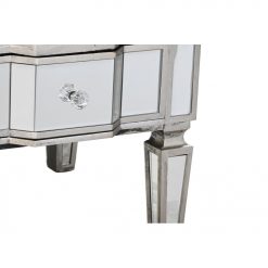 Móvel de TV Prateado Espelho MDF (112 x 50 x 45 cm)