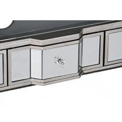 Móvel de TV Prateado Espelho MDF (112 x 50 x 45 cm)