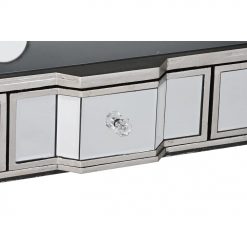 Móvel de TV Prateado Espelho MDF (112 x 50 x 45 cm)