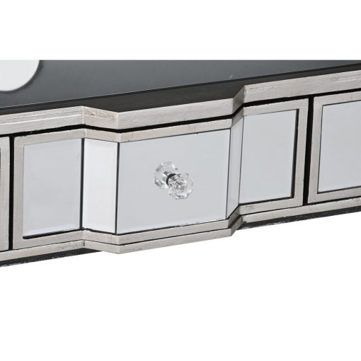 Móvel de TV Prateado Espelho MDF (112 x 50 x 45 cm)