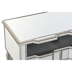 Móvel de TV Prateado Espelho MDF (112 x 50 x 45 cm)