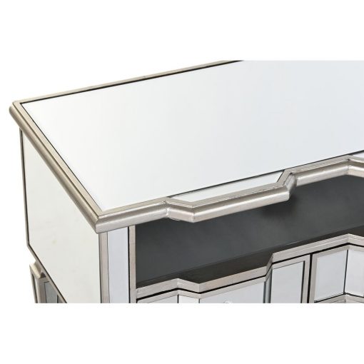 Móvel de TV Prateado Espelho MDF (112 x 50 x 45 cm)