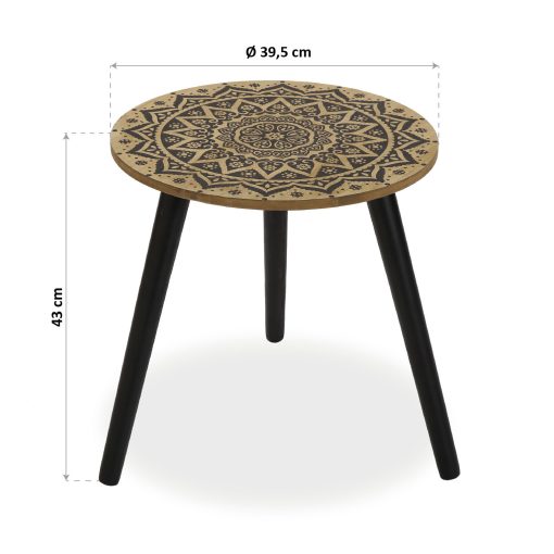 Mesa de apoio em Mandala - Image 3