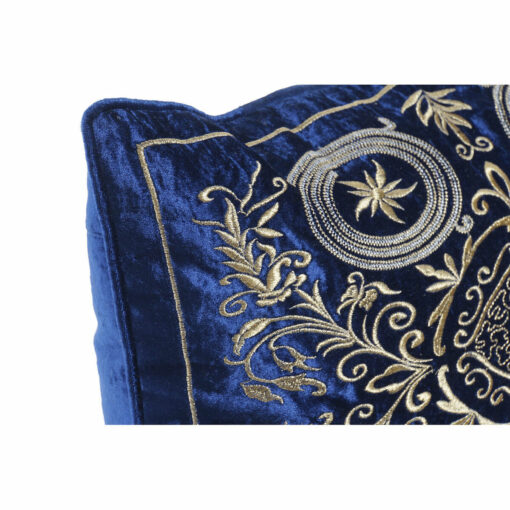 Almofada 8424001850358 Dourado 50 x 10 x 30 cm Azul Marinho - Image 2