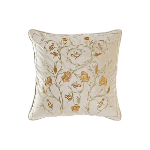 Almofada Dourado 45 x 10 x 45 cm Bloemen
