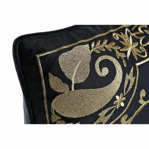 Almofada Preto Dourado 45 x 10 x 45 cm Árabe - Image 2