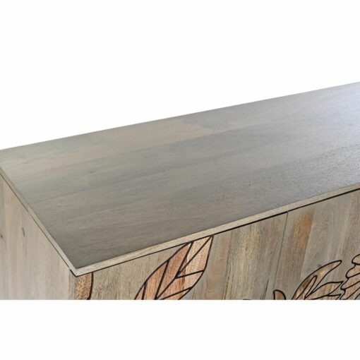 Aparador Natural Cinzento Metal Madeira de mangueira (177 x 45 x 74 cm) - Image 2