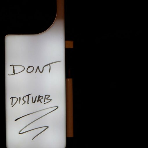 Aviso de Porta 7 x 3 x 21 cm Polipropileno - Image 4