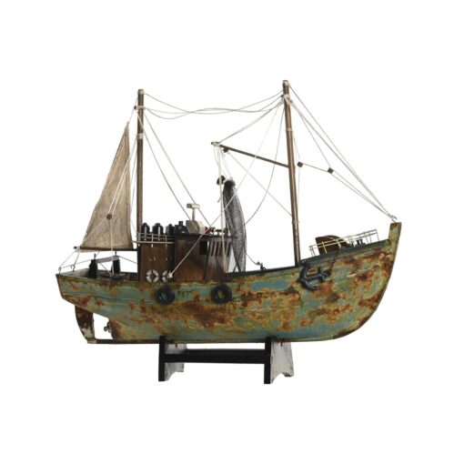 Barco 40 x 13 x 35 cm Verde Catanho escuro