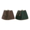 Cabaz 8424001834440 Vermelho Castanho Verde Fibra natural 40 x 40 x 38 cm Boho (2 Unidades)