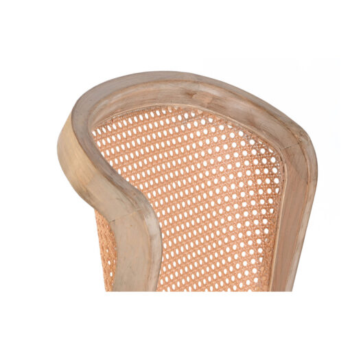 Cadeira de Sala de Jantar Abeto Bege Poliéster (46 x 61 x 86 cm) - Image 2