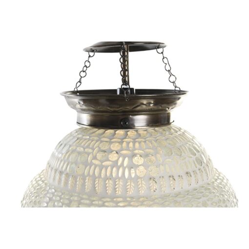 Candeeiro de teto Cristal Metal Branco 25 W (23 x 23 x 33 cm) - Image 3
