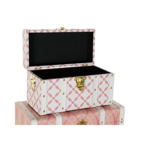 Conjunto de Baús Poliuretano Madeira MDF (60 x 35 x 41 cm) - Image 2