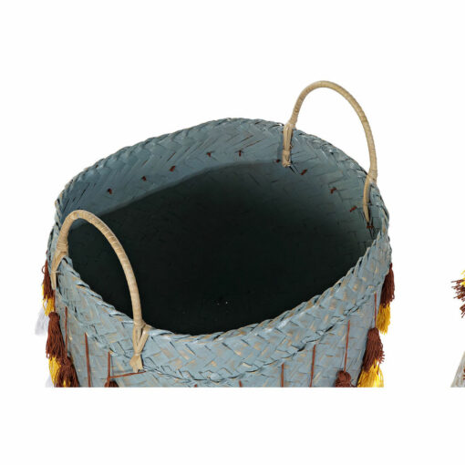 Conjunto de Cestas Bambu Bali Franjas (3 pcs) - Image 3