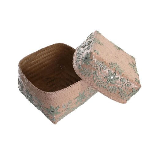 Conjunto de Cestas Bambu Boho (27 x 27 x 23 cm) - Image 2