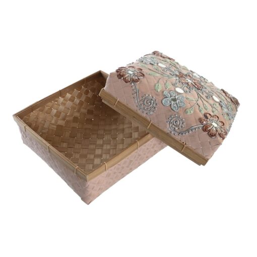 Conjunto de Cestas Bambu Boho (29 x 29 x 22 cm) - Image 2