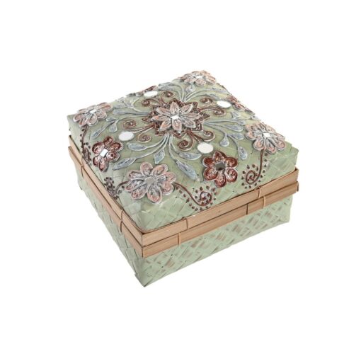 Conjunto de Cestas Bambu Boho (29 x 29 x 22 cm) - Image 3