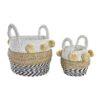 Conjunto de Cestas Colonial (34 x 33 x 26 cm)