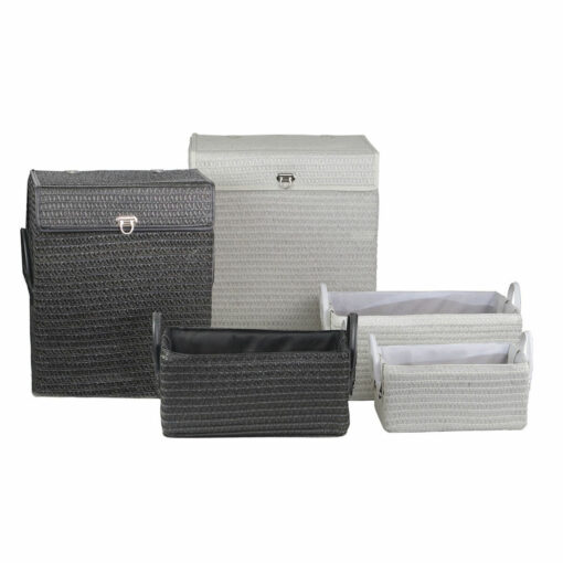 Conjunto de Cestas Polipropileno (42 x 33 x 50 cm) (5 pcs)