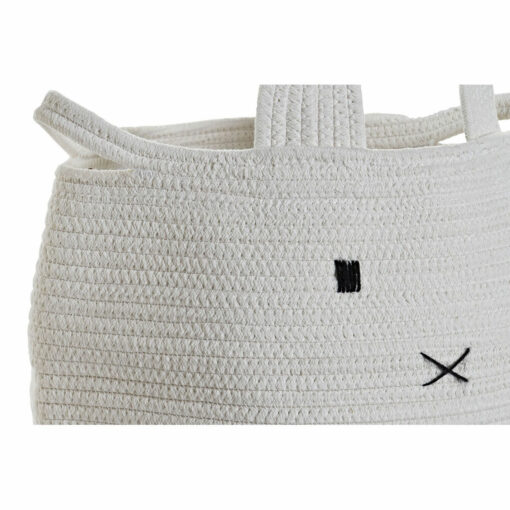 Conjunto de Cestos Branco Animal Algodão Infantil (2 Peças) (35 x 35 x 49 cm) - Image 4