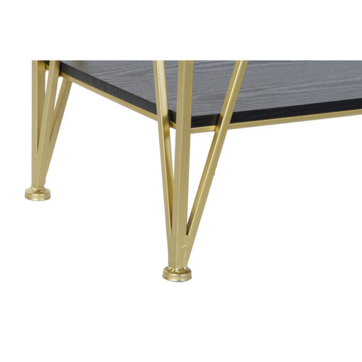 Consola Preto Dourado Metal Madeira (81,5 x 36 x 71,5 cm) - Image 4