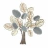 Decoração de Parede Árvore Metal Multicolor Moderno (96 x 7