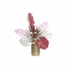 Decoração de Parede Metal Bloemen (66 x 13 x 74 cm)