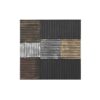 Decoração de Parede Preto Dourado Glamour Moderno Madeira MDF (91 x 3 x 91 cm)