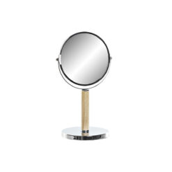 Espelho de Aumento 19 x 15 x 34 cm Metal Madeira