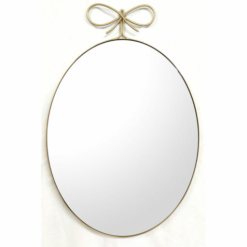 Espelho de parede Cristal Dourado Ferro (45 x 2