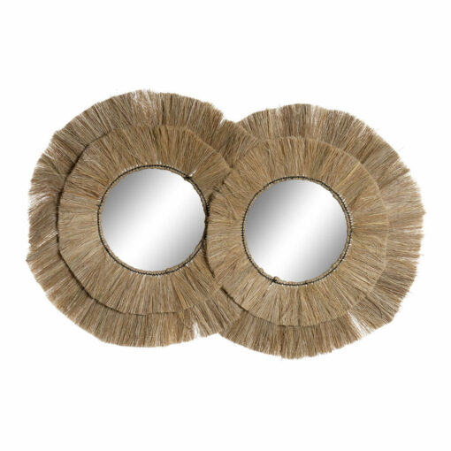 Espelho de parede Cristal Jute (117 x 6 x 77 cm)