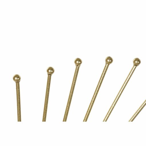 Espelho de parede Espelho Dourado Metal (84 x 2,5 x 84 cm) - Image 3